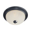 Maxim Essentials 1-Light Flush Mount 5830FTBK